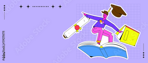 Reading leads to knowledge vector concept illustration
