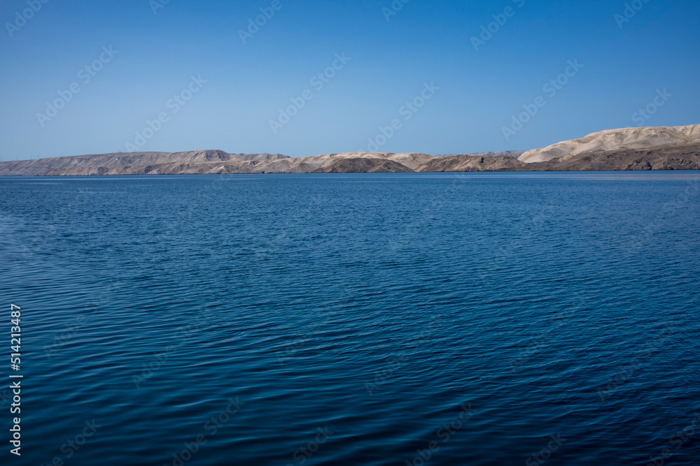 detail of sea surface, Adriatic sea sunny without clouds, late morning detail of sea surface, Adriatic sea sunny without clouds, late morning