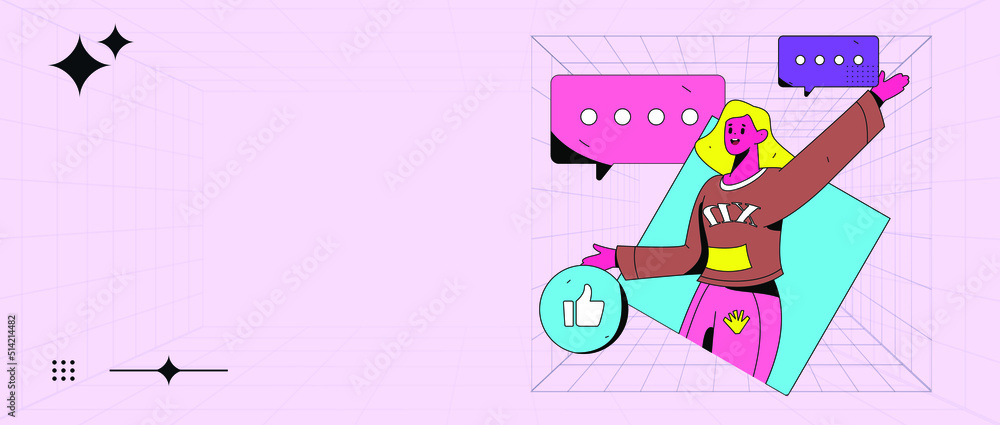 Colleagues in office collaboration vector creative flat operation illustration
Colleagues in office collaboration vector creative flat operation illustration