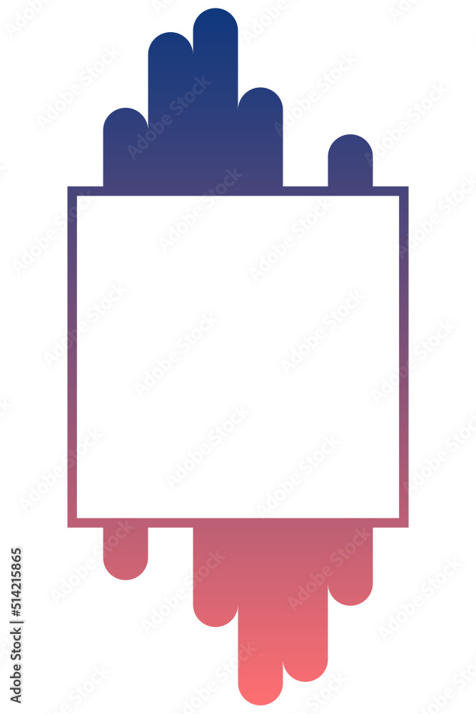 gradient abstract square frame gradient abstract square frame