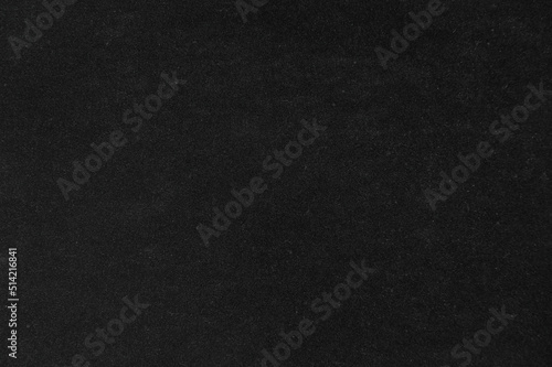 Textured black paper background texture. Dark velvet.