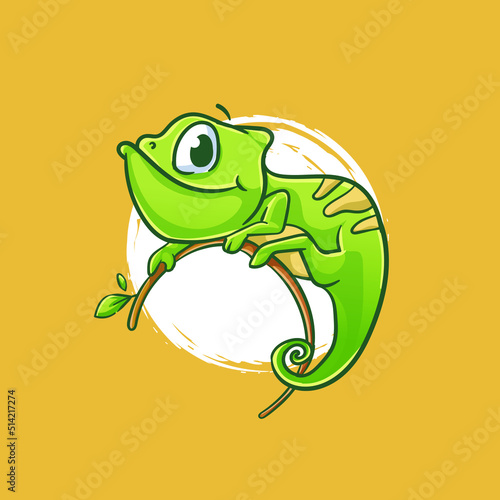 Chameleon Icon Design