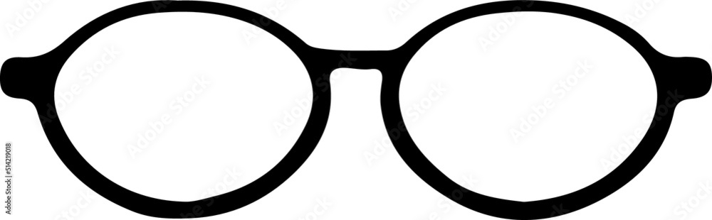 glasses EPS, glasses Silhouette, glasses Vector, glasses Cut File, glasses Vector
