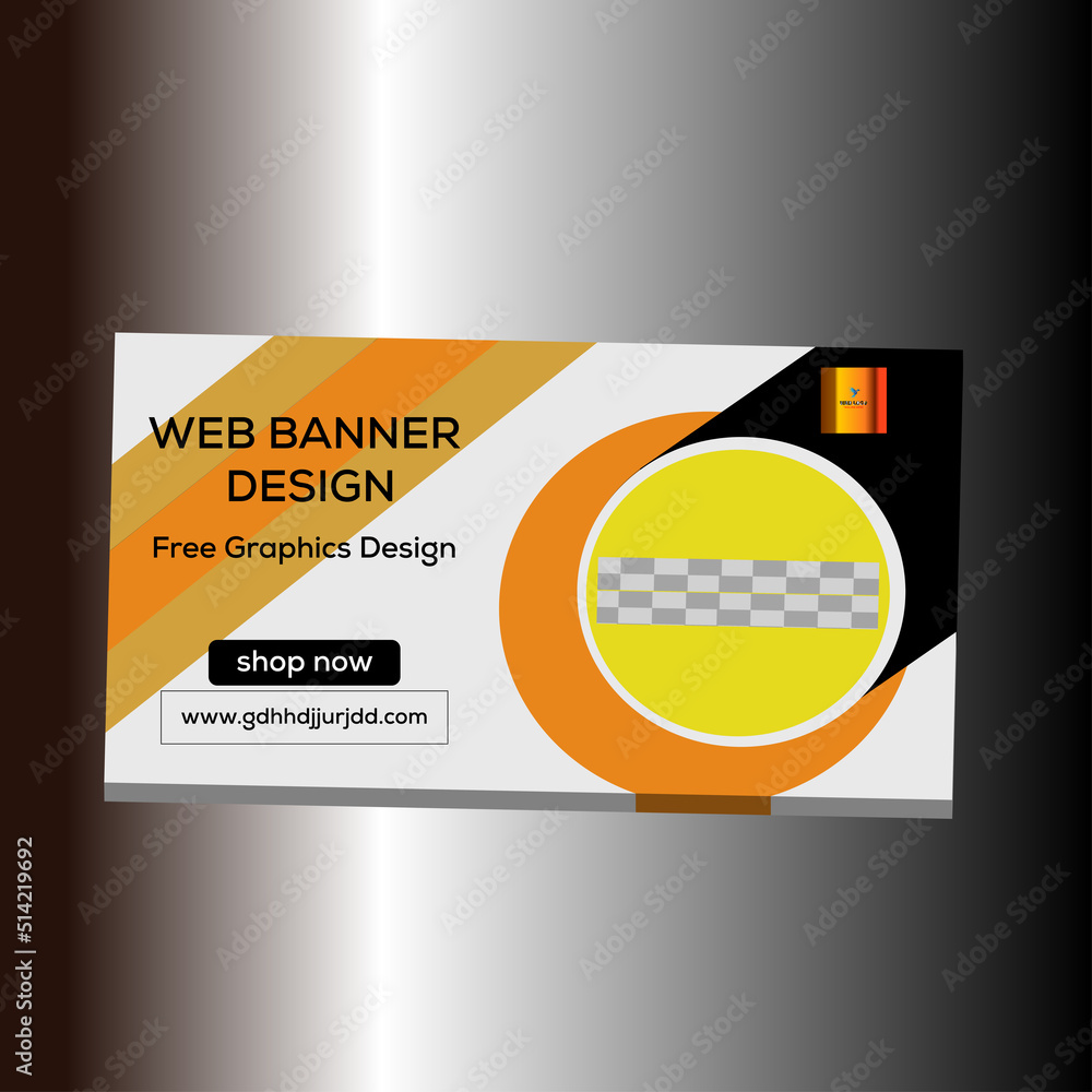 Fototapeta premium web banner design, design web banner