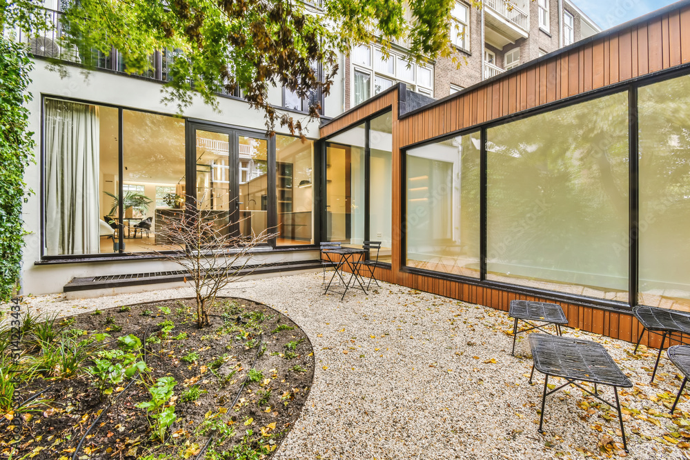 Exterior Of Modern House Stock Photo | Adobe Stock