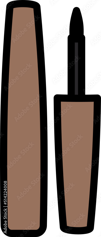 Beauty cosmetic make up vector shape Beauty cosmetic make up vector shape