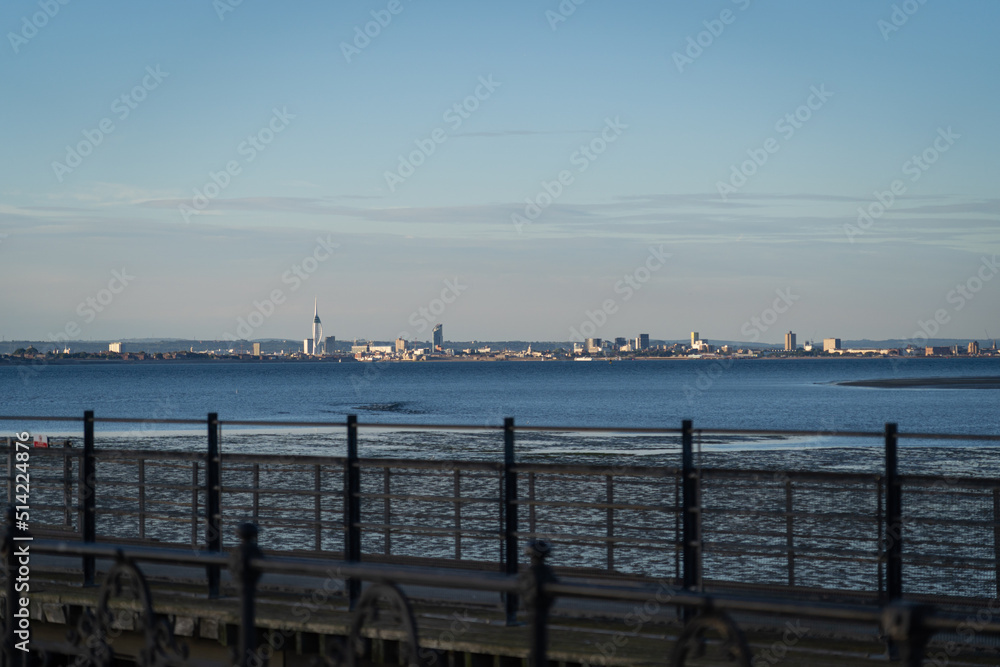 view from the pier