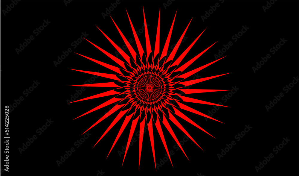 it is a geometric abstract mandala for your logo it is a geometric abstract mandala for your logo