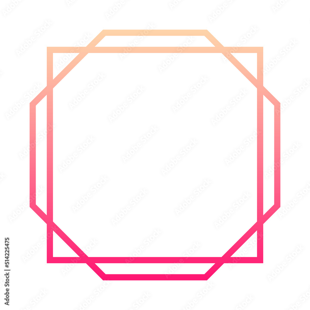 gradient geometric frame gradient geometric frame