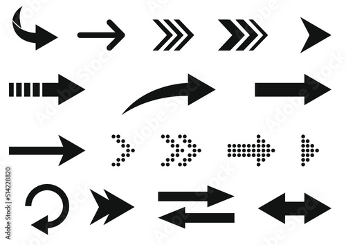 Set of arrows