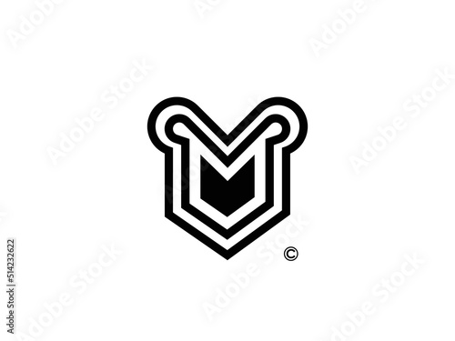 New creative concept for a mark or symbol design. Vector, 2022