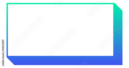 Free Download gradient rectangle box frame
 - GFXLoad