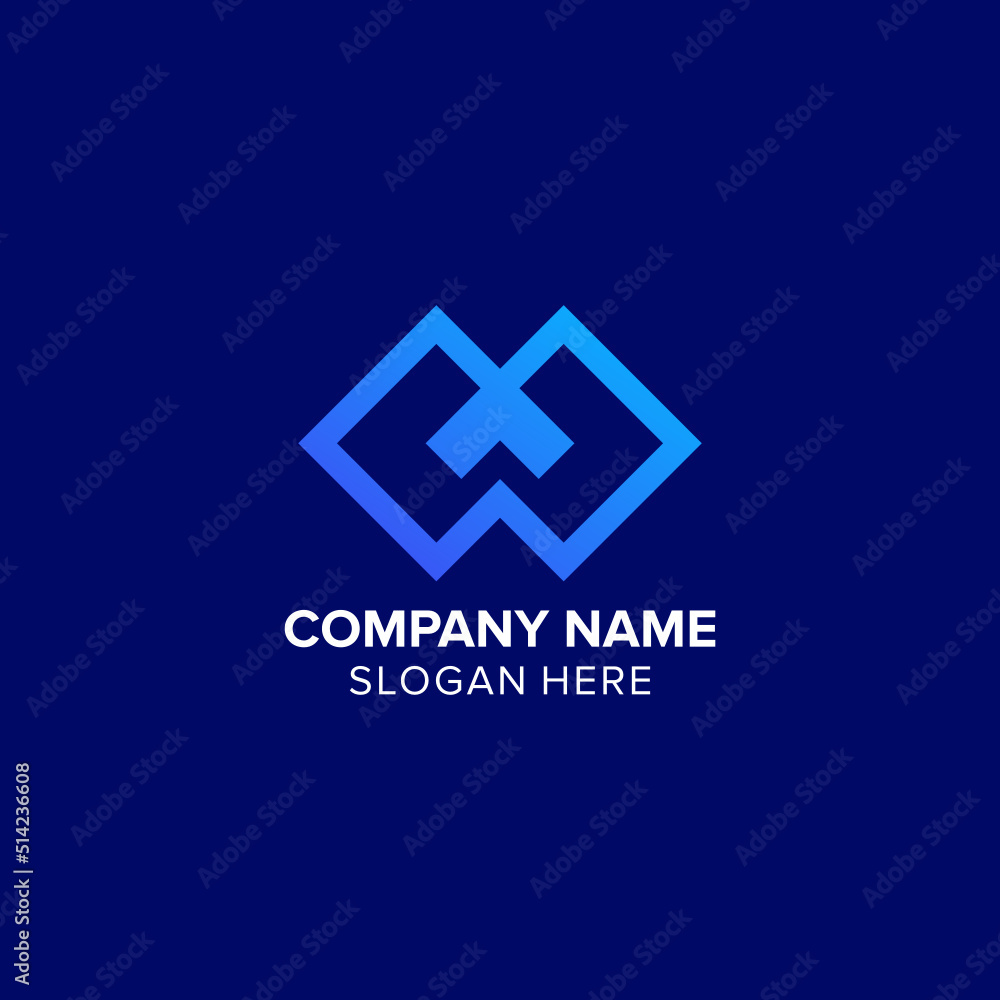 LETTER LOGO W LETTER LOGO W