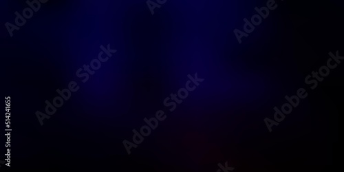 Dark blue, red vector blurred texture.