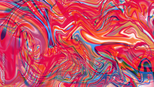 Abstract ink painting background, Mixture of acrylic paints. Bright multicolored marble texture. Beautiful stains of liquid nail lacquers. Fluid art. Glossy liquify