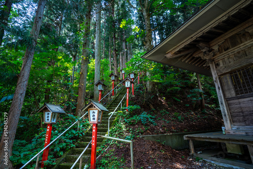 福島県の湯野上温泉神社