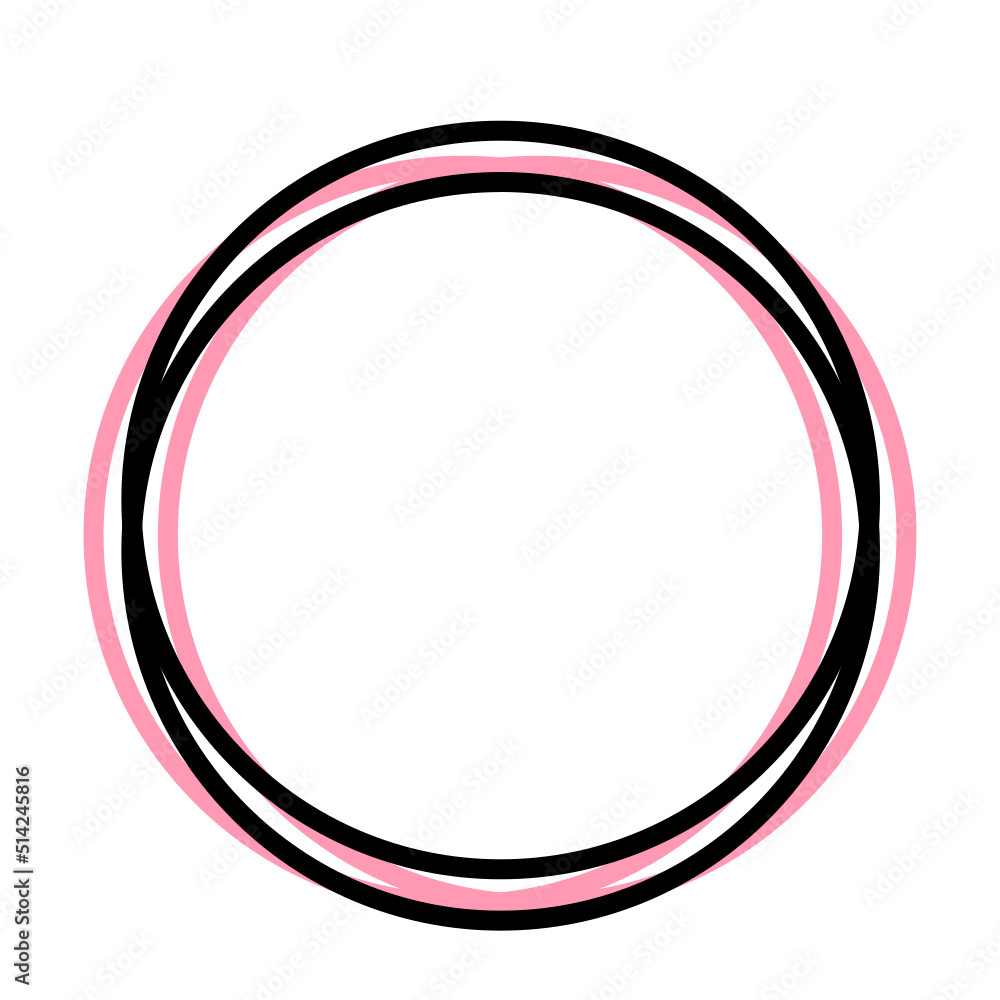 colorful circle frame colorful circle frame