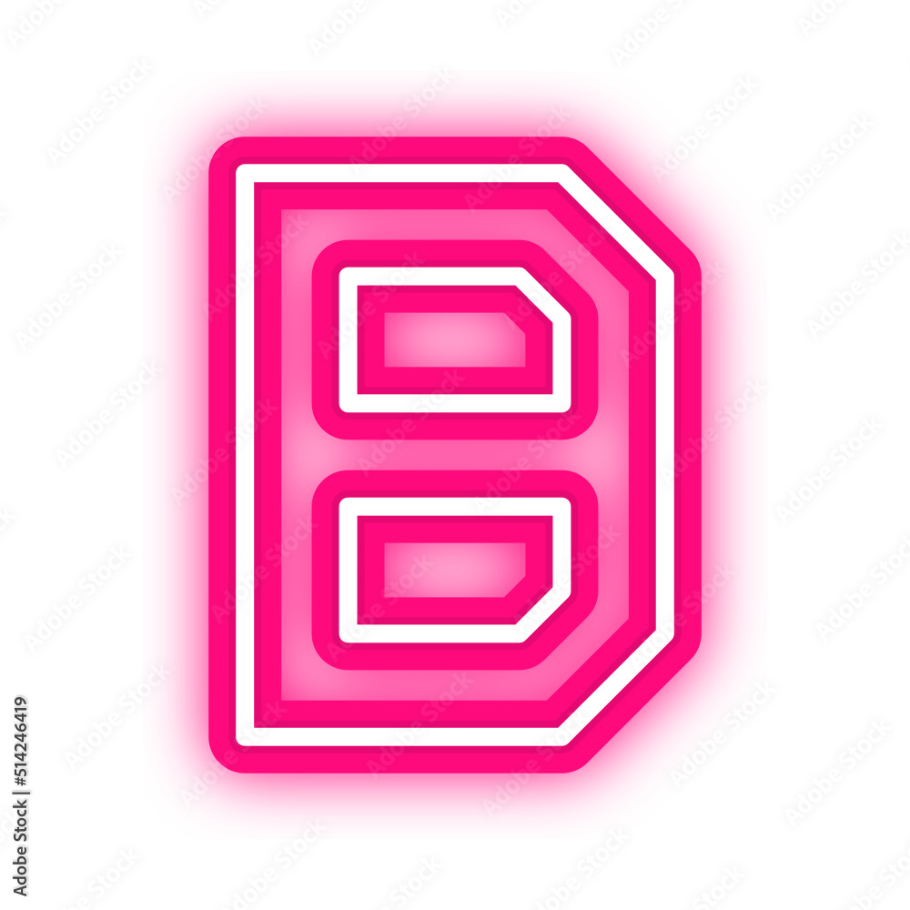 neon letter font neon letter font