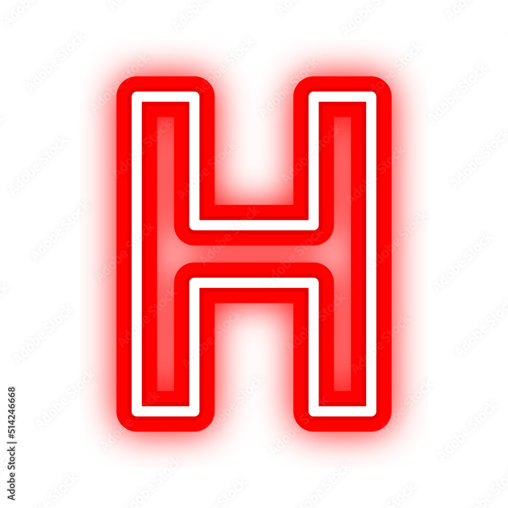 neon letter font neon letter font