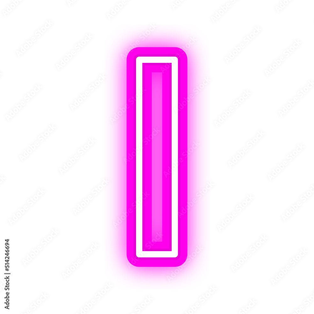neon letter font neon letter font