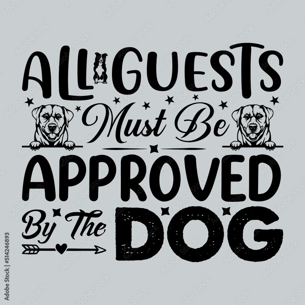 Dog Quotes SVG Design
