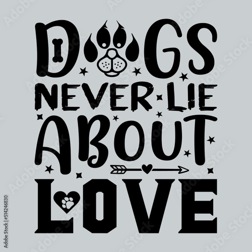 Dog Quotes SVG Design