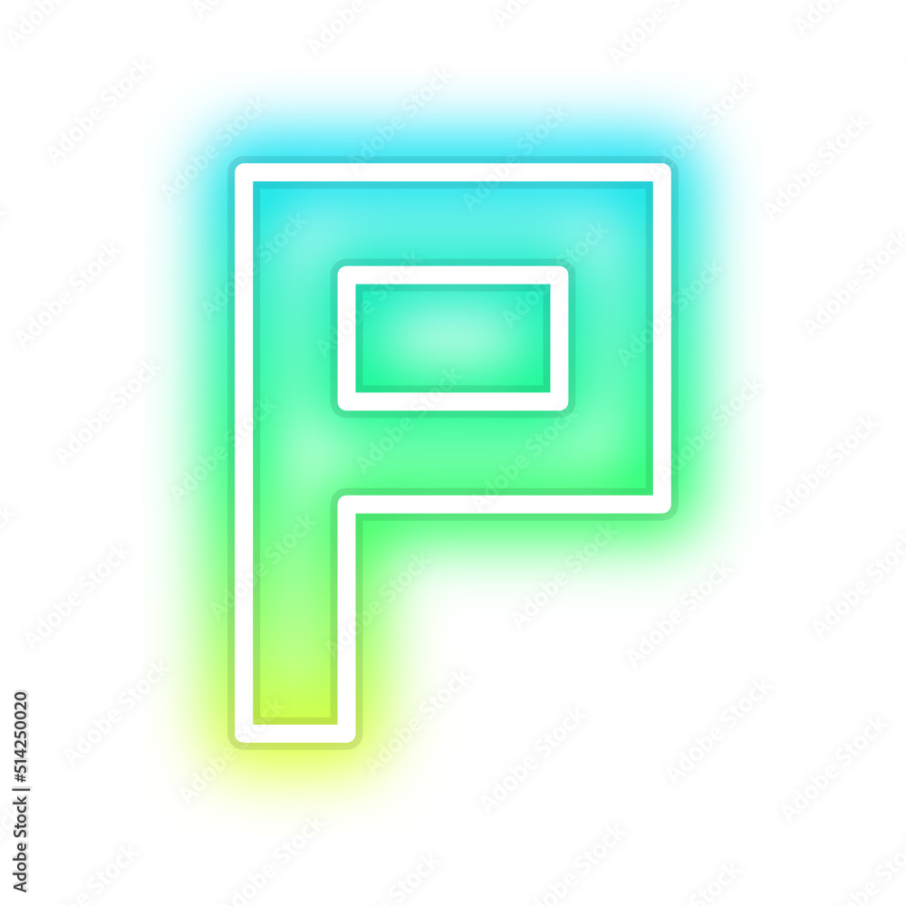 gradient neon alphabet letter font gradient neon alphabet letter font