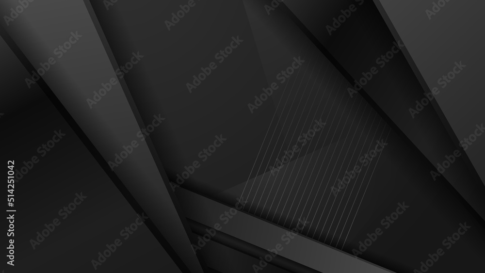 Abstract black background. Vector abstract graphic design banner pattern background template. Abstract black background. Vector abstract graphic design banner pattern background template.