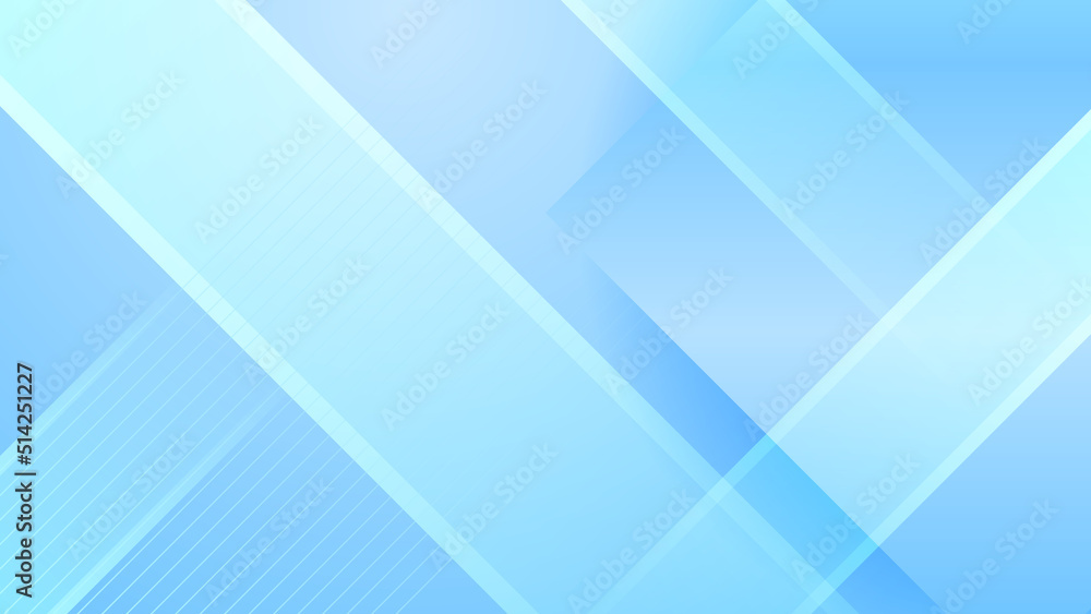Fototapeta premium Abstract light blue background. Vector abstract graphic design banner pattern background template.