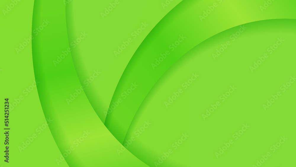 Obraz premium Abstract green background. Vector abstract graphic design banner pattern background template.
