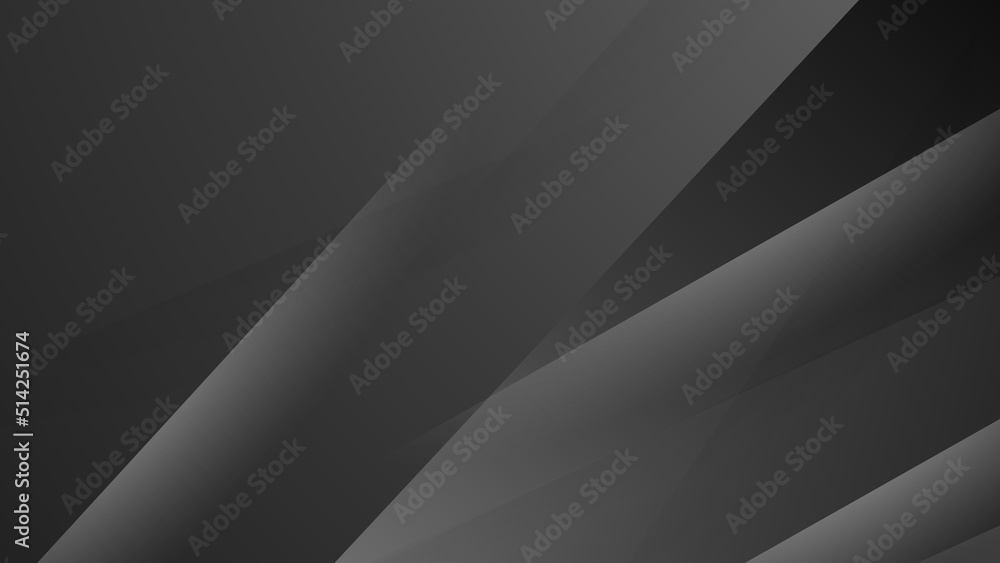 Abstract black background. Vector abstract graphic design banner pattern background template.