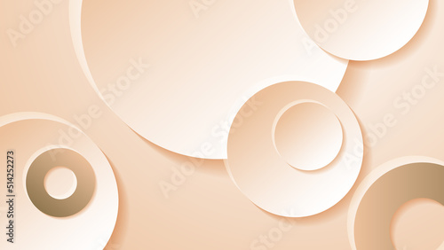 Abstract brown beige skin tone background. Vector abstract graphic design banner pattern background template.