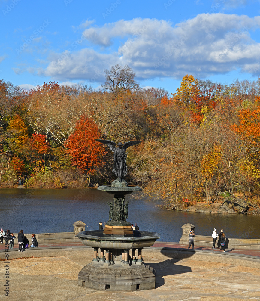 Bethesda Terrace, Central Park in the Fall, New York City