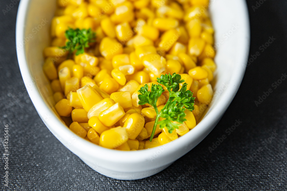 corn plate boiled fresh healthy meal food snack diet on the table copy space food background rustic corn plate boiled fresh healthy meal food snack diet on the table copy space food background rustic