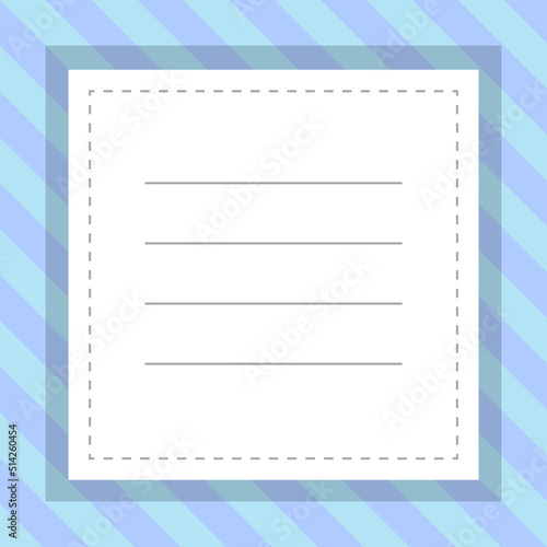 simple of stripe cover book template