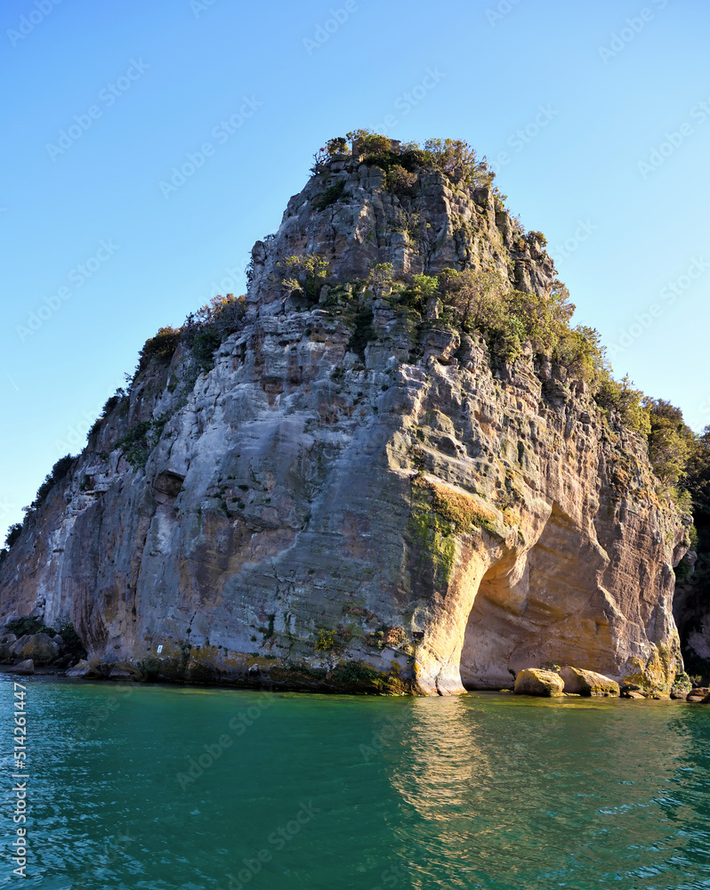 bisentina island lake of Bolsena Viterbo Italy