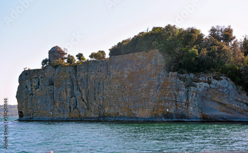 bisentina island lake of Bolsena Viterbo Italy photo