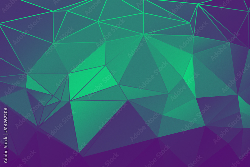 Obraz premium Geometric Abstract Background Low Poly Design