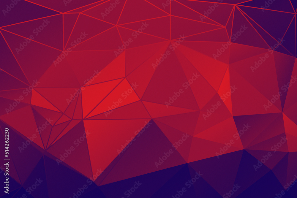 Obraz premium Geometric Abstract Background Low Poly Design