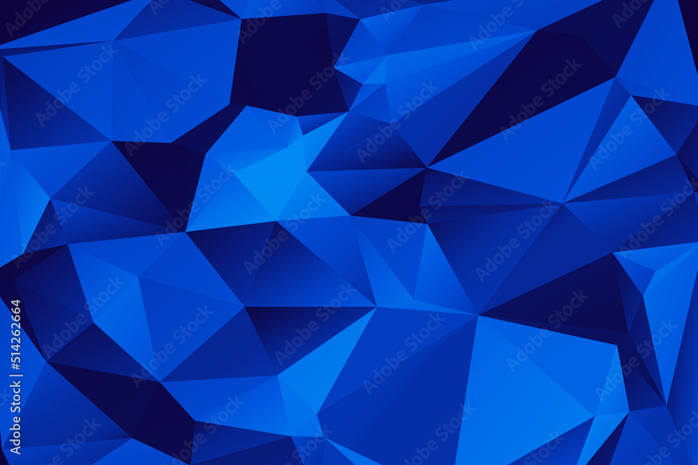 Fototapeta premium Geometric Abstract Background Low Poly Design