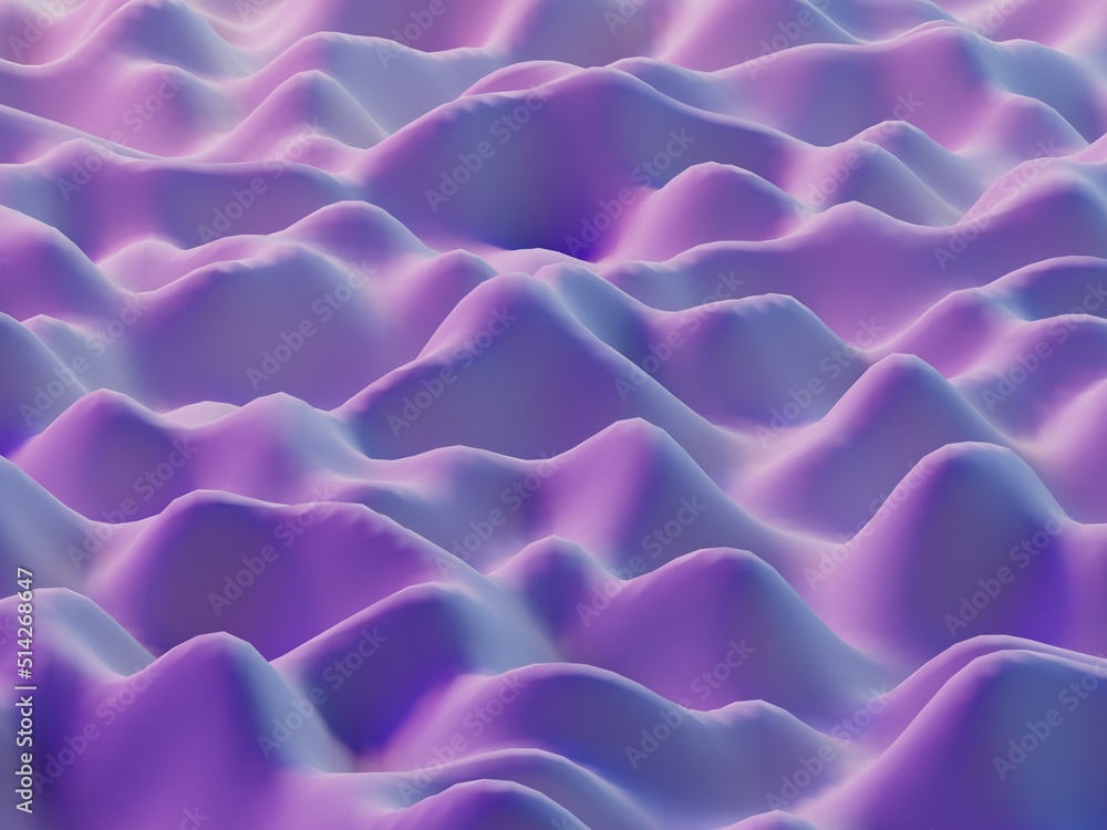 Obraz premium background, creative geometric illustration with gradient. The polygonal design with wavy elements