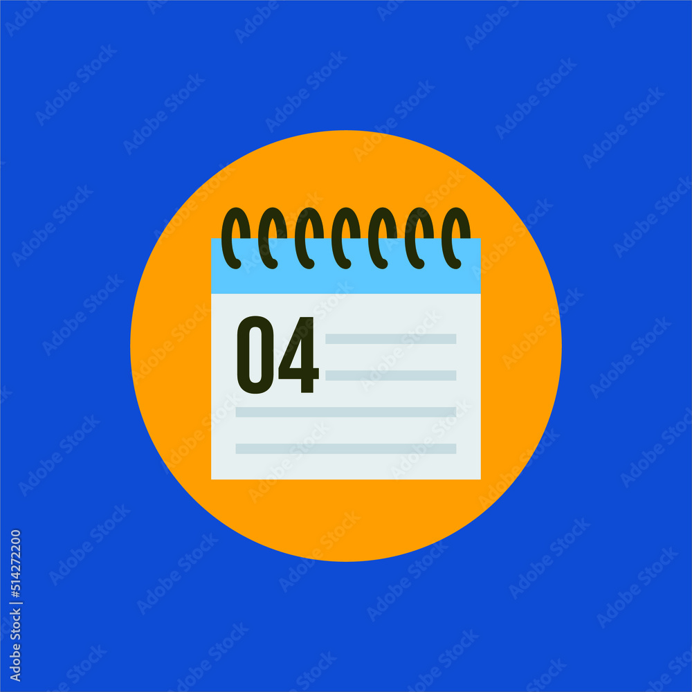 calendar icon design with a blue background calendar icon design with a blue background