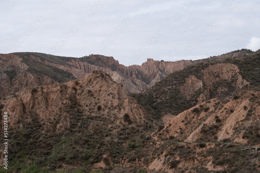 mountainous area in the south of Andalucia