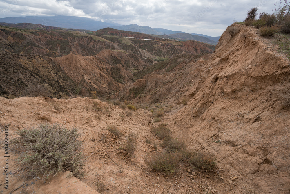 mountainous area in the south of Andalucia