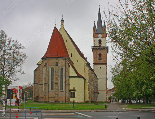 Lutheran Church in Bistrita, Romania photo