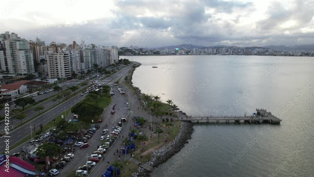 Florianópolis City - Santa Catarina - Hercilio Luz Bridge Florianópolis City - Santa Catarina - Hercilio Luz Bridge