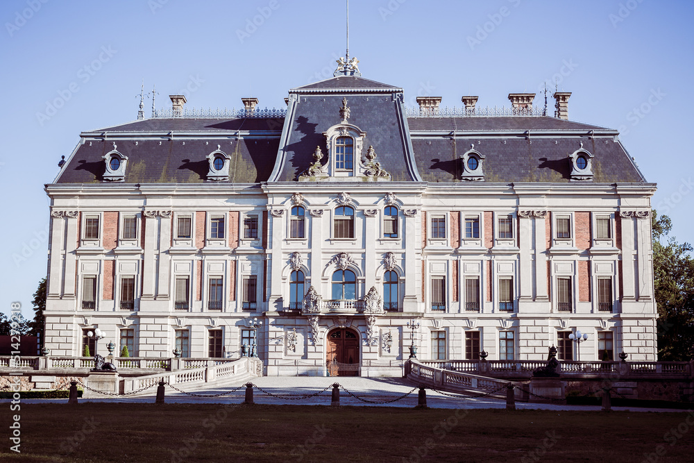 Naklejka premium Zamek Pszczyna castle of Pszczyna