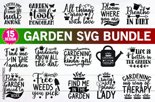 Garden svg bundle