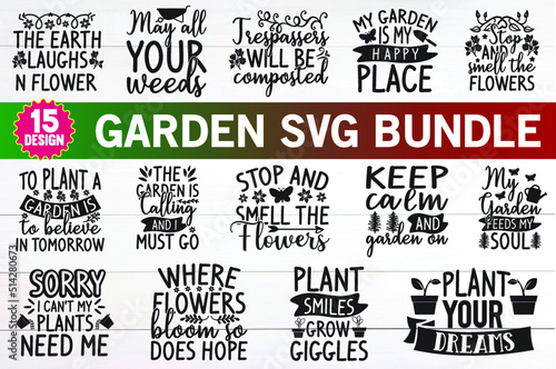 Garden svg bundle
