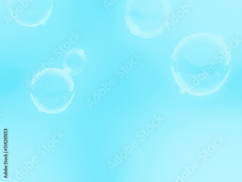 Beautiful abstract close up blue soap bubbles on white background  blue bubble texture  white glitter  love theme  love wallpaper  sweet celebrations 